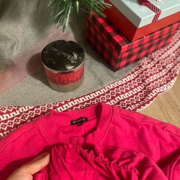 Dynamite Crop Sweatshirt - TP/XS - Pink colour - Picture 3 of 3